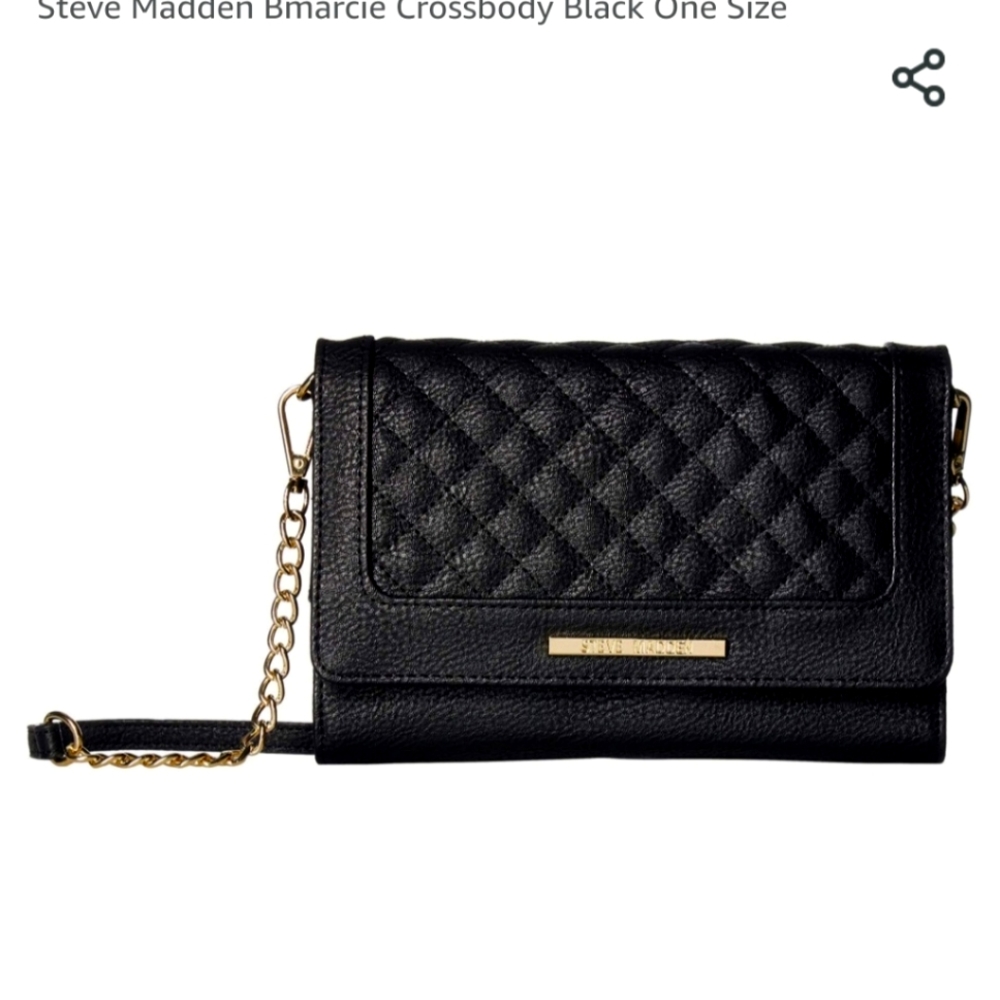 Steve Madden Bmarcie Crossbody Black One Size